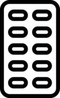 pills vector illustration on a background.Premium quality symbols.vector icons for concept and graphic design.