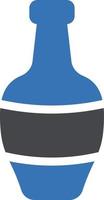 bottle vector illustration on a background.Premium quality symbols.vector icons for concept and graphic design.