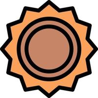 sun vector illustration on a background.Premium quality symbols.vector icons for concept and graphic design.