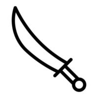 sword vector illustration on a background.Premium quality symbols.vector icons for concept and graphic design.