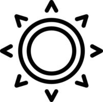 sun vector illustration on a background.Premium quality symbols.vector icons for concept and graphic design.