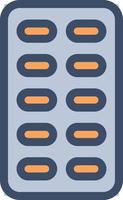 pills vector illustration on a background.Premium quality symbols.vector icons for concept and graphic design.