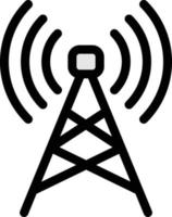 tower signal vector illustration on a background.Premium quality symbols.vector icons for concept and graphic design.