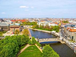 HDR Berlin aerial view photo