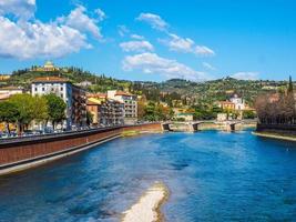 HDR River Adige in Verona photo