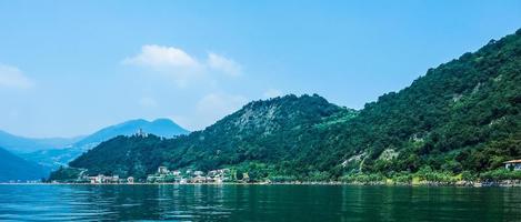 HDR View of Lake Iseo photo