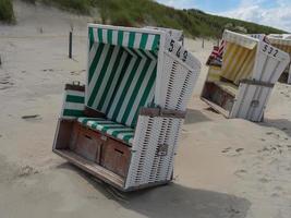 The island of Baltrum in the north sea photo