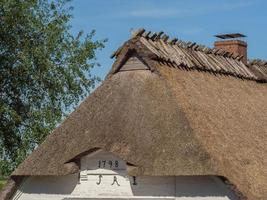 hiking at the baltic sea in germany photo