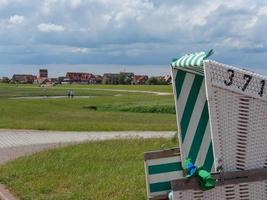 la isla de baltrum en el mar del norte foto