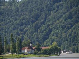 At the Danube river in Austria photo