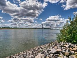 Emmerich at the river rhine in germany photo