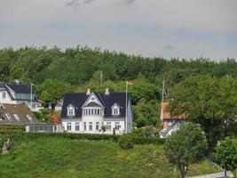 the city of Flensburg at the baltic sea photo