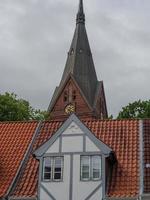 Flensburg city in germany photo