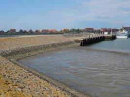 island of Baltrum in the north sea photo