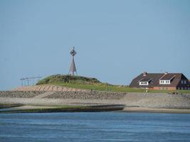 island of Baltrum in the north sea photo
