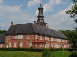 the city of Husum at the north sea photo