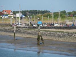 island of Baltrum in the north sea photo