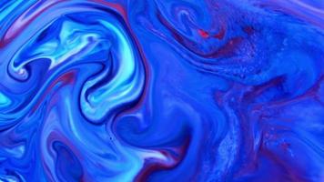Colorful Liquid Smooth Abstract Fluid Background Texture video