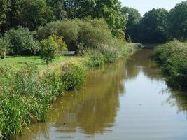 The village of Ditzum at the river Ems photo