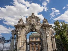 Budapest at the danube river photo