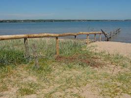 the baltic sea near flensburg in germany photo