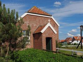 The island of Baltrum in the north sea photo