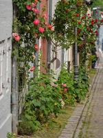 Flensburg city in germany photo