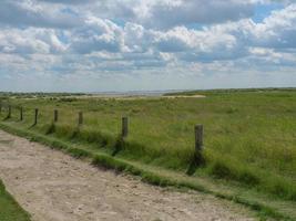 The island of Baltrum in the north sea photo