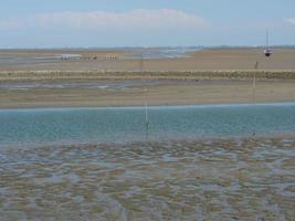 isla de baltrum en el mar del norte foto