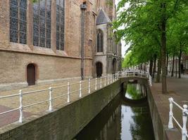 Delft City in the netherlands photo