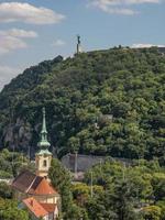 Budapest at the danube river photo