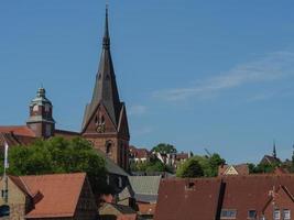 la ciudad de flensburg en el mar báltico foto