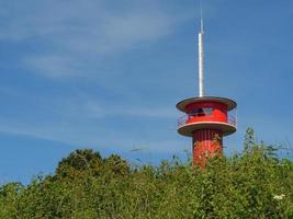 hiking at the baltic sea in germany photo