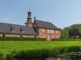 the city of Husum at the north sea photo