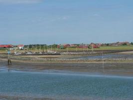 island of Baltrum in the north sea photo