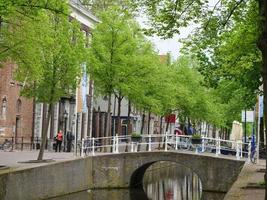 Delft City in the netherlands photo