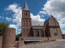 Emmerich at the river rhine in germany photo