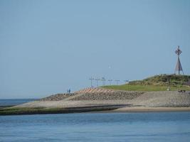 isla de baltrum en el mar del norte foto