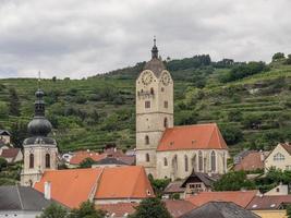 the danube river in austria photo