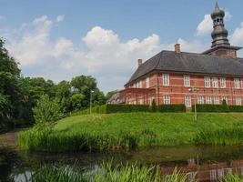 the city of Husum at the north sea photo