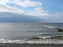 la isla de baltrum en el mar del norte foto