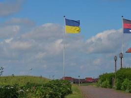 Baltrum island in germany photo