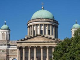 Esztergom city in hungary photo