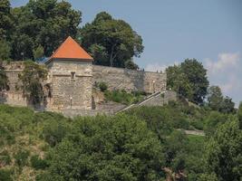 Bratislava at the danube river photo