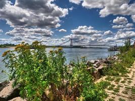 Emmerich at the river rhine in germany photo