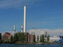 the city of Flensburg at the baltic sea photo