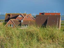 The island of Baltrum in the north sea photo