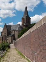 Emmerich at the river rhine in germany photo