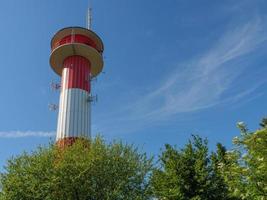 hiking at the baltic sea in germany photo