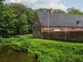 the city of Husum at the north sea photo